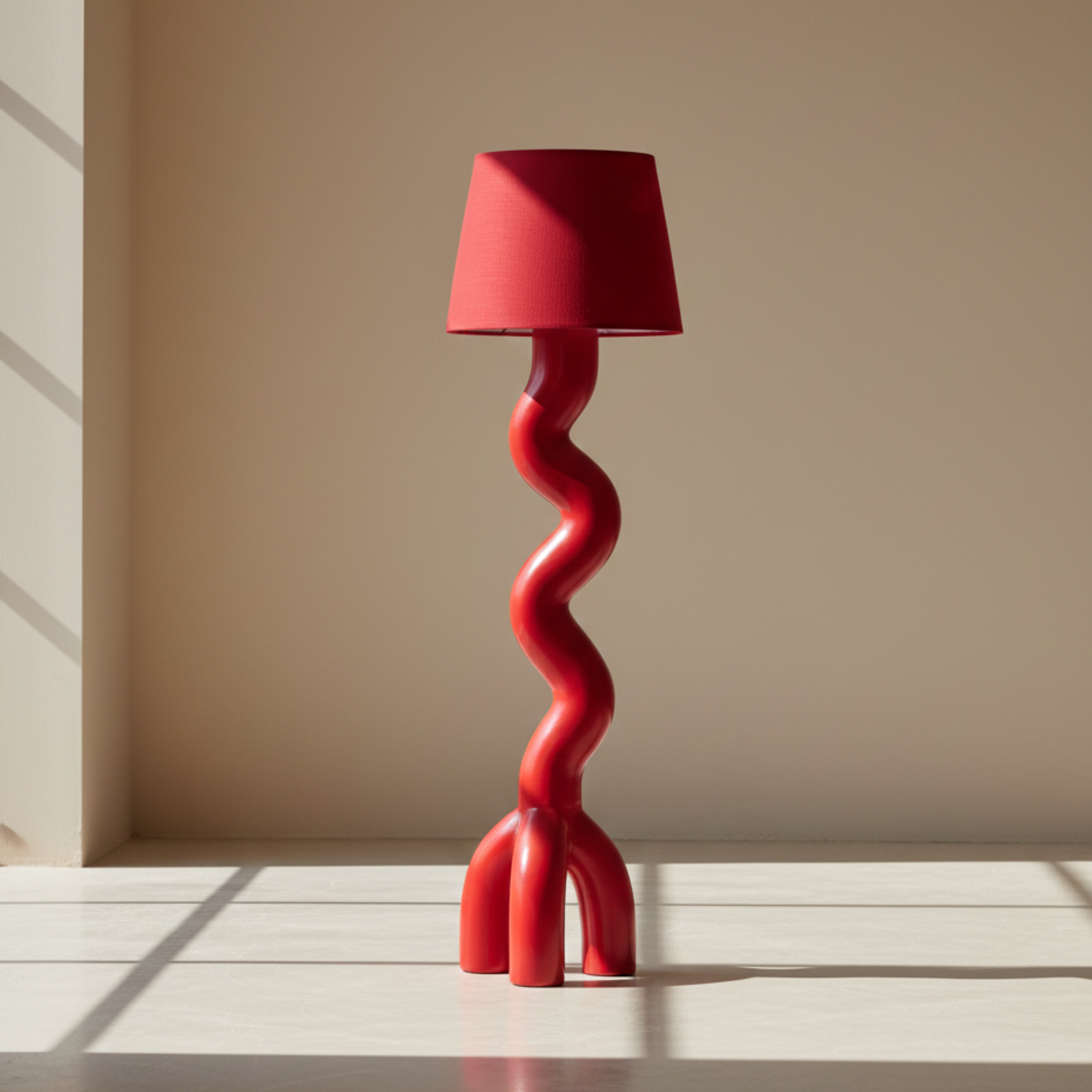The Sleek Wave Floor lamp
