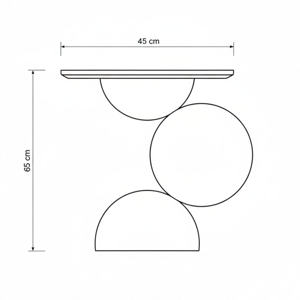 Balance Sculptural Side Table‏