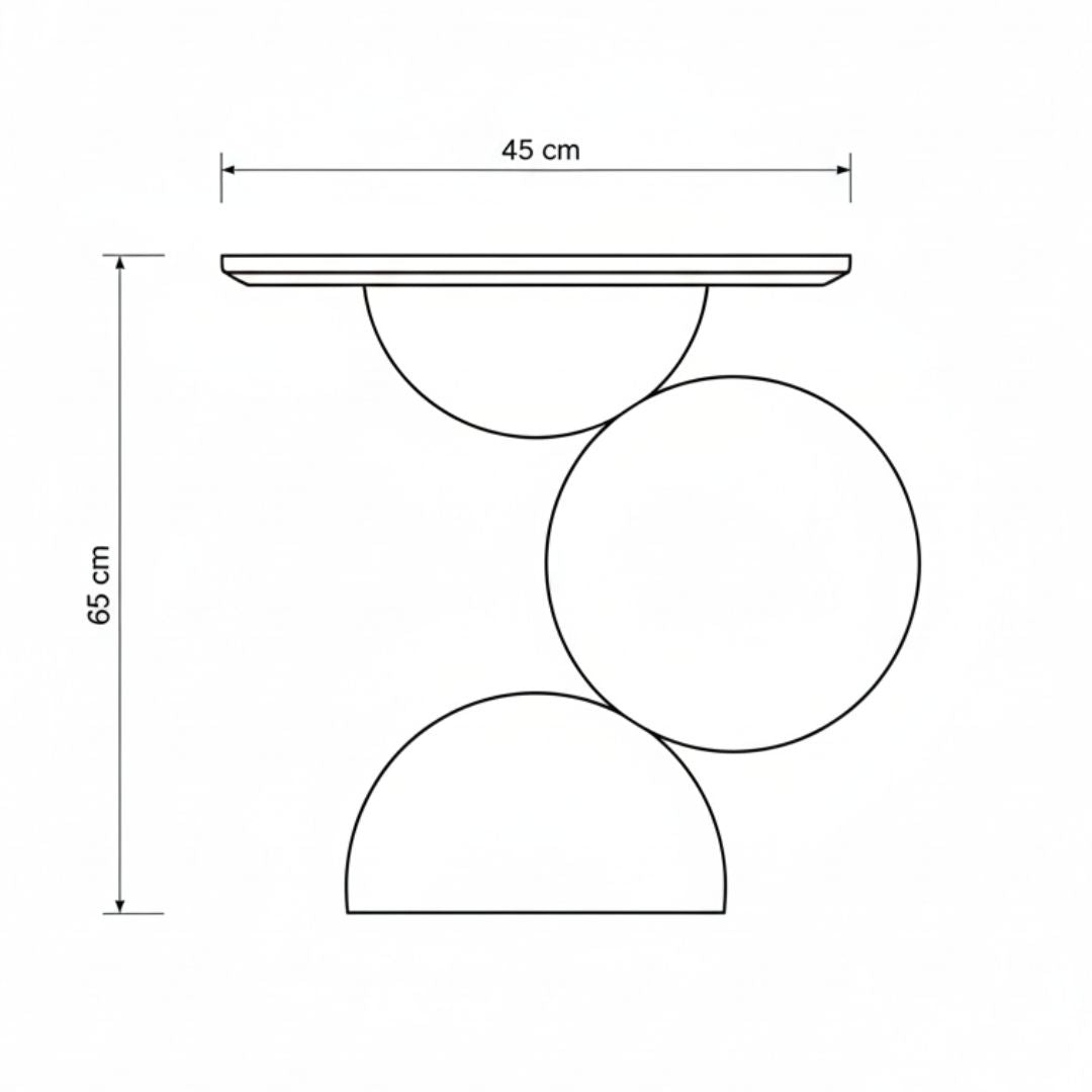 Balance Sculptural Side Table‏