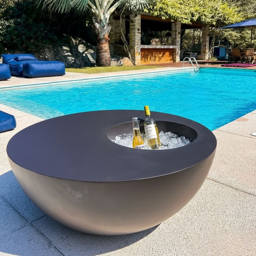 Outdoor Ice Bucket Coffee Table