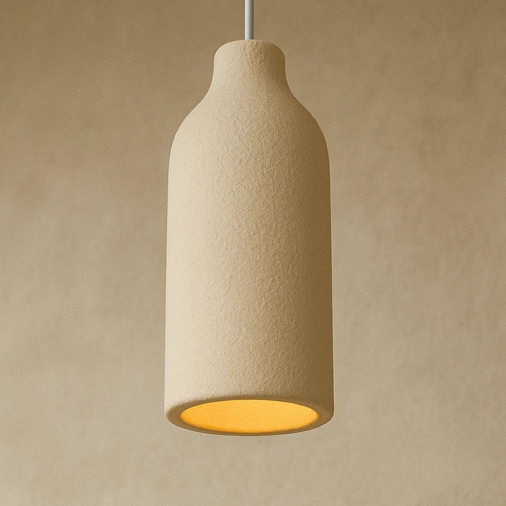 Fiberglass metal Bottle Round 1-Light
