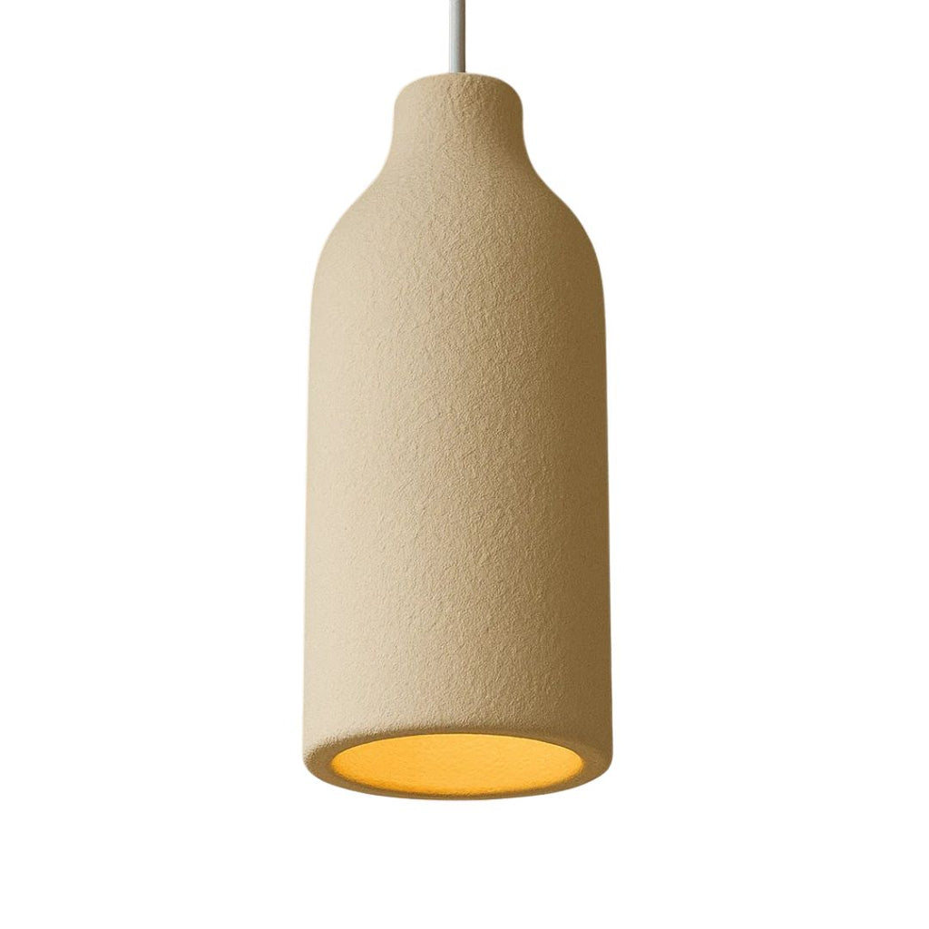 Fiberglass metal Bottle Round 1-Light