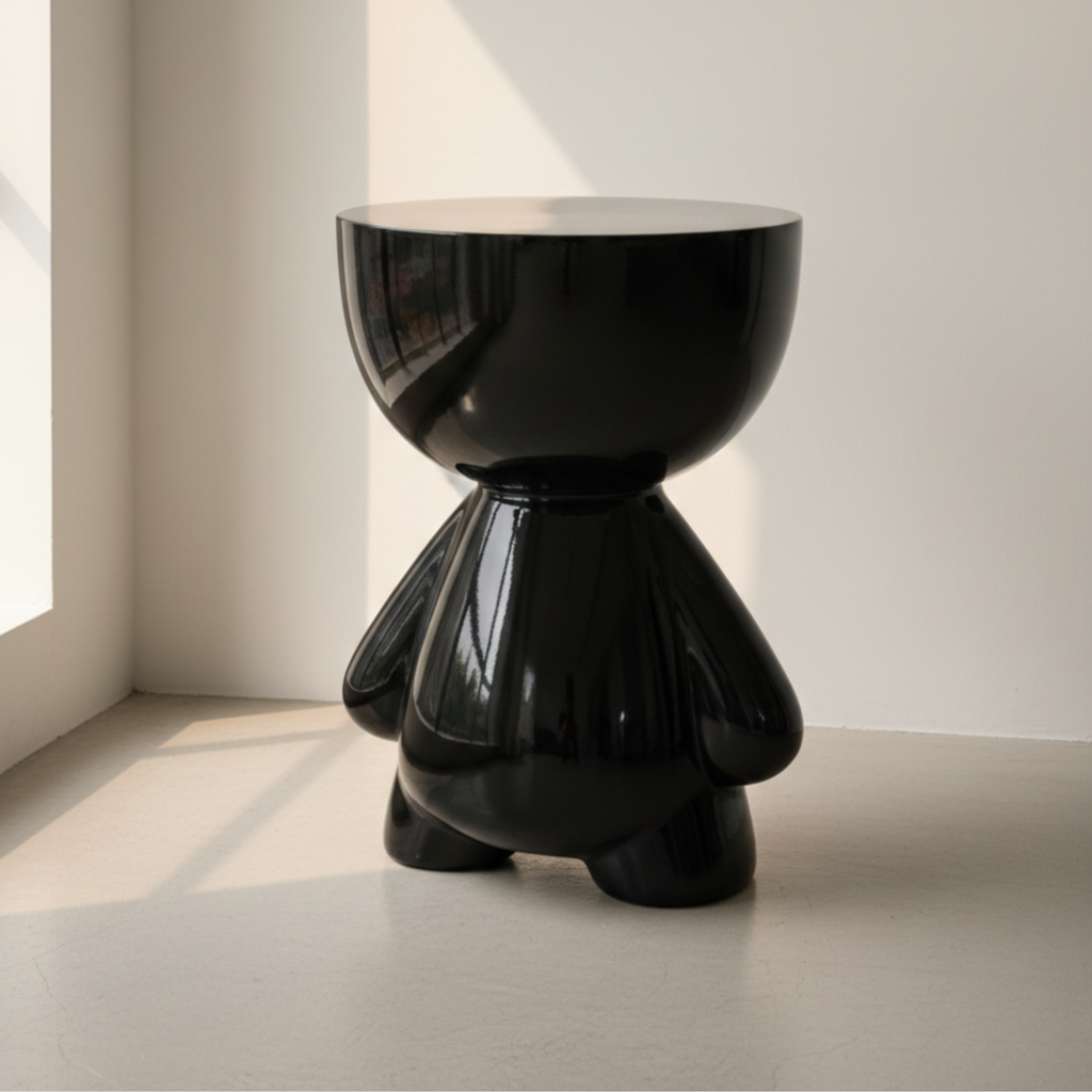 Teddy Character Pedestal Table